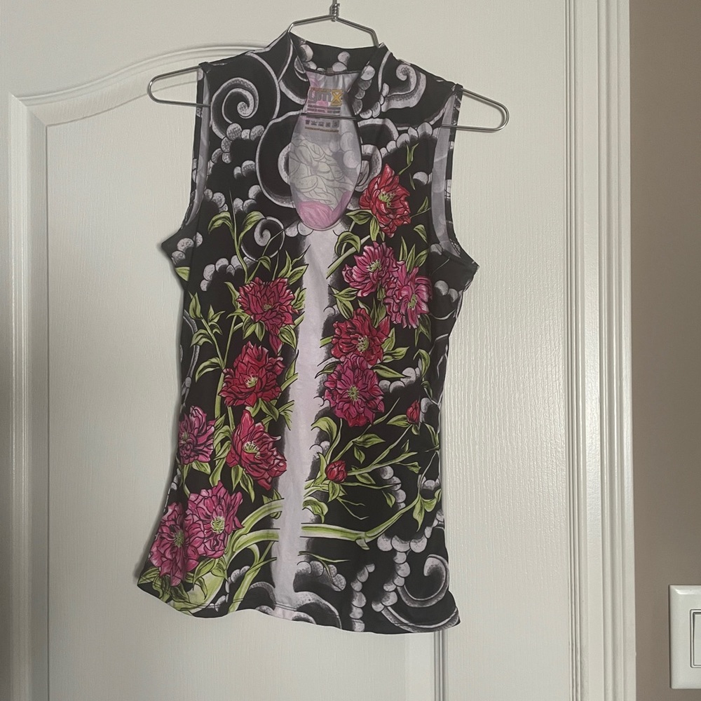 Unique YMX by Yellowman Top, Tech Fabric